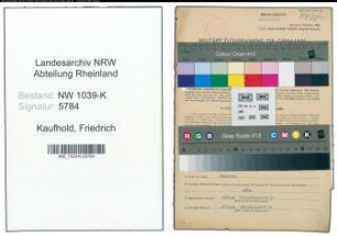 Entnazifizierung Friedrich Kaufhold , geb. 12.01.1908 (Ingenieur)