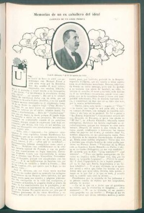 Memorias de un ex caballero del ideal : Capítulo de un libro inédito