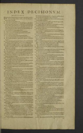 Index decisionum.