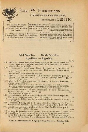Katalog. 182. 1897