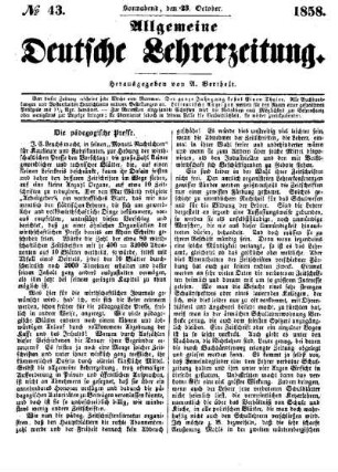 Die pädagogische Presse