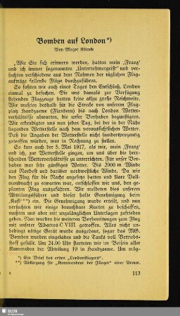 Bomben auf London