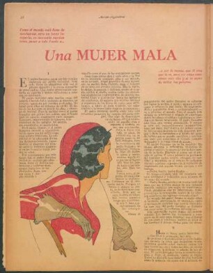 Una mujer mala : Novela corta por Faustino Mosquera