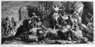 Aedes Barberinae ad Quirinalem. A Comite Hieronymo Tetio Perusino descriptae., Tafel M [14]: Der Parnass