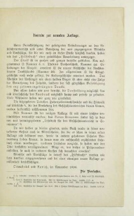 Vorrede zur neunten Auflage