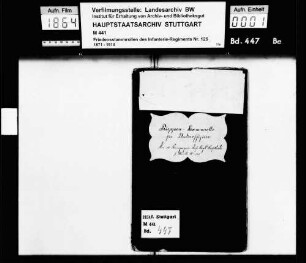 Unteroffiziere 1889-1899