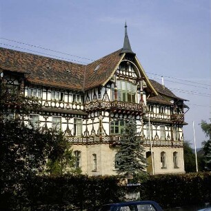 Bad Salzungen. Sanatorium. Straßenseite