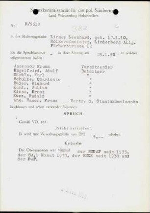 Linner, Leonhard