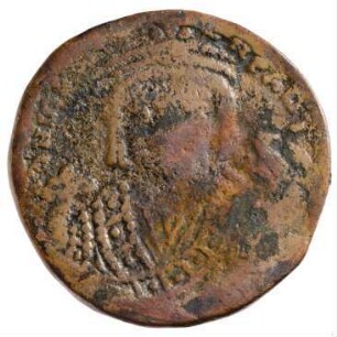 Münze, Follis, 592 / 593