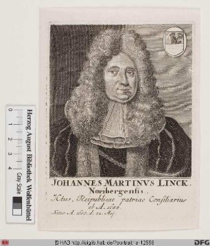 Bildnis Johann Martin Linck