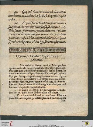 Coronidis loco haec sequentia adjiciuntur
