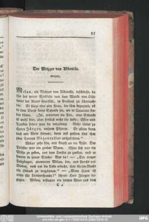 Der Metzger von Abbeville.