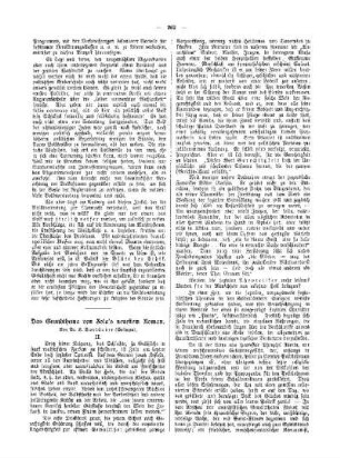 Das Grundthema von Zola's neuestem Roman : (Fortsetzung)