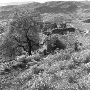 Stilo, Blick auf eine Ruine