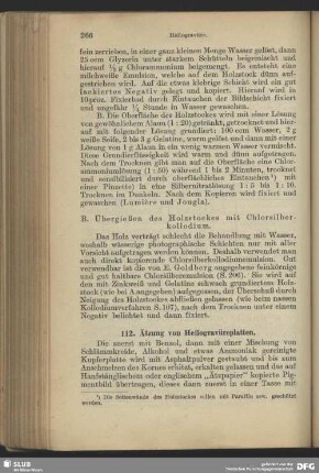 112. Ätzung von Heliogravüreplatten