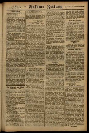 Zweite Ausgabe vom Freitag, den 04. November 1921.