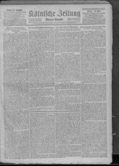 Kölnische Zeitung. 1803-1945