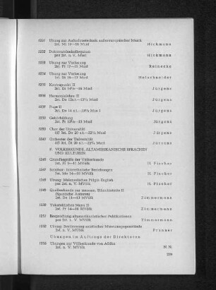 F. Völkerkunde, Altamerikanische Sprachen und Kulturen