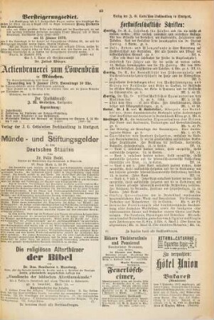 Allgemeine Zeitung. 1879, 1