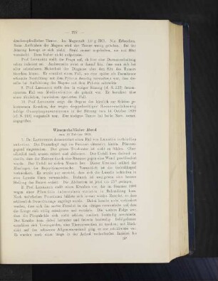 Wissenschaftlicher Abend vom 10. Februar 1900.