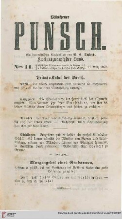 Nro. 11 (14. März 1869)