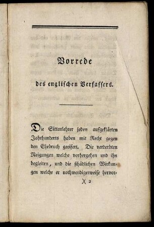 Vorrede des englischen Verfassers.