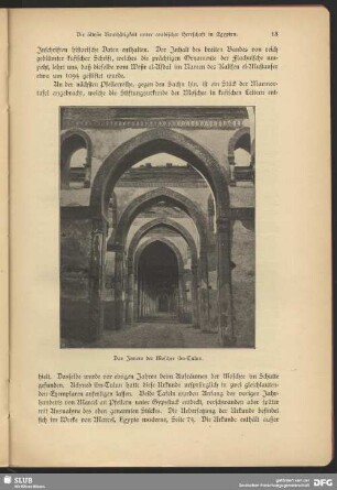 Das Innere der Moschee ibu-Tulun