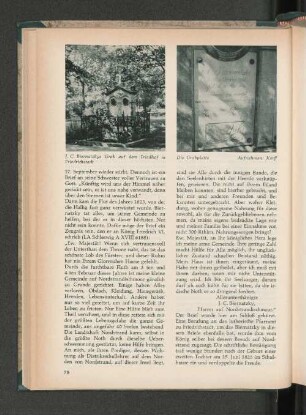 J. C. Biernatkys Grab auf dem Friedhof in Friedrichstadt