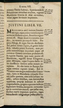79-85, Liber VII.