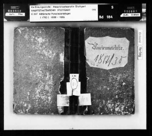 Einteilungsliste der württembergischen Offiziere, nach den Waffengattungen geordnet