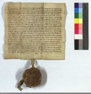 Volkmar Sohn des Fritzlarer Bürgers Konrad von Homberg verkauft dem deutschen Hause in Marburg Güter zu Obermöllrich.