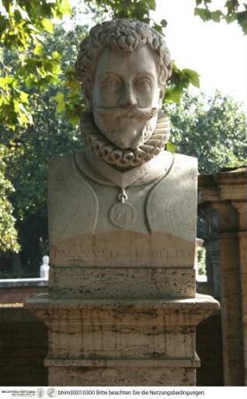 Büste des Emanuele Filiberto di Savoia