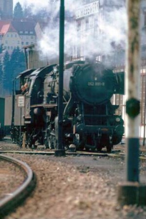 Rottweil Bw Lok 052 891 Rückwärtsfahrt Lz RW-HOR