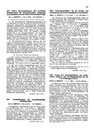 Erziehungsbeihilfen für die Schüler und Schülerinnen der landwirtschaftlichen Fachschulen : [Amtliche Erlasse] ; [Amtlicher Teil]