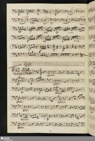 1087. Aria: Alza gl'occhi chi e quella mira / Naumann, J.G.