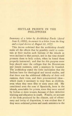 Secular priests in the Philippines