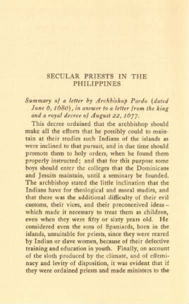 Secular priests in the Philippines