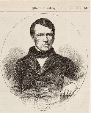 Bildnis von Georg Waitz (1813-1886)