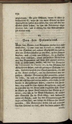 Von den Volontaires.