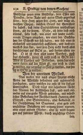 232-246, Von der unreinen Wollust. - Von der Tanz-Lust.