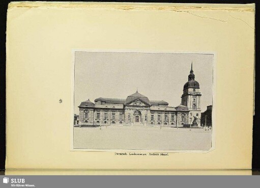 Darmstadt. Landesmuseum. Architekt Messel