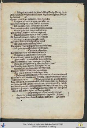 Incipiunt septem psalmi metrice compilati.
