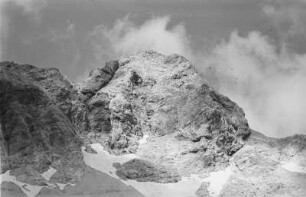 Felsmassiv : Felsformation der Alpen.
