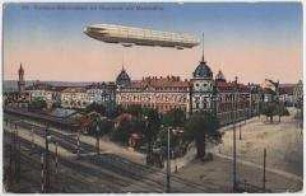 Ein Zeppelin über Konstanz
