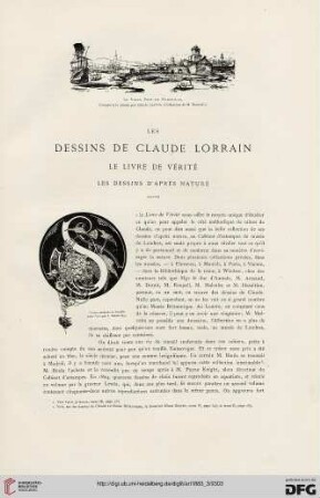 9: Les dessins de Claude Lorrain, [2] : le Livre de Vérité, les dessins d'après nature