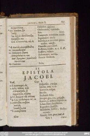 Ex Epistola Iacobi.