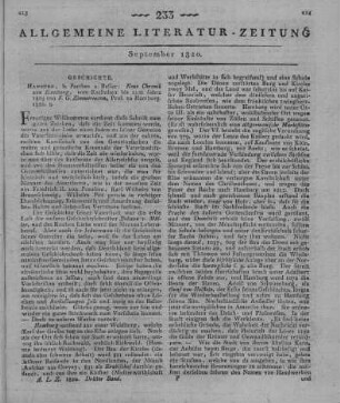 Zimmermann, F. G.: Neue Chronik von Hamburg, vom Entstehen bis zum Jahre 1819. Hamburg: Perthes & Besser 1820
