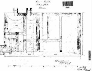 Endersbach: Empfangsgebäude Fundamente