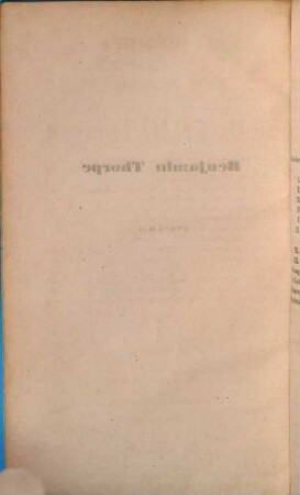 Caedmon's des Angelsachsen biblische Dichtungen, 1