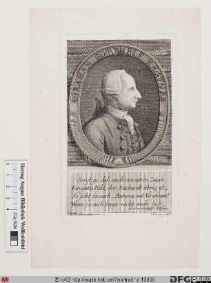 Bildnis Abraham Gotthelf Kaestner